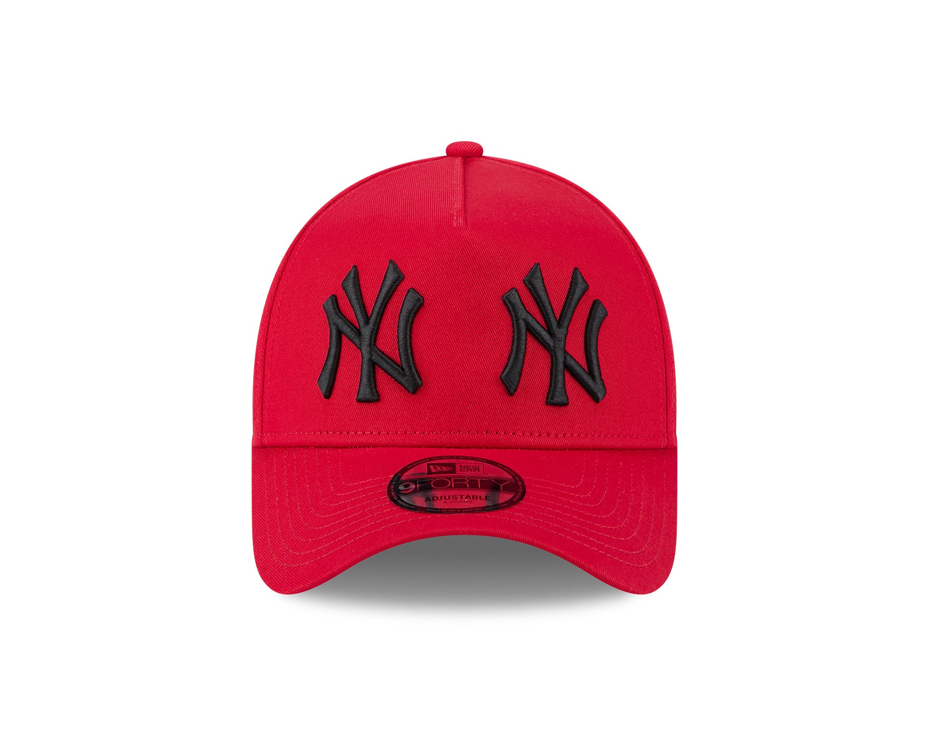 New Era 9Forty A-Frame MLB Double Logo New York Yankees Scarlet