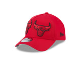New Era 9Forty A-Frame NBA Double Logo Chicago Bulls Scarlet