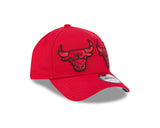 New Era 9Forty A-Frame NBA Double Logo Chicago Bulls Scarlet