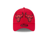 New Era 9Forty A-Frame NBA Double Logo Chicago Bulls Scarlet