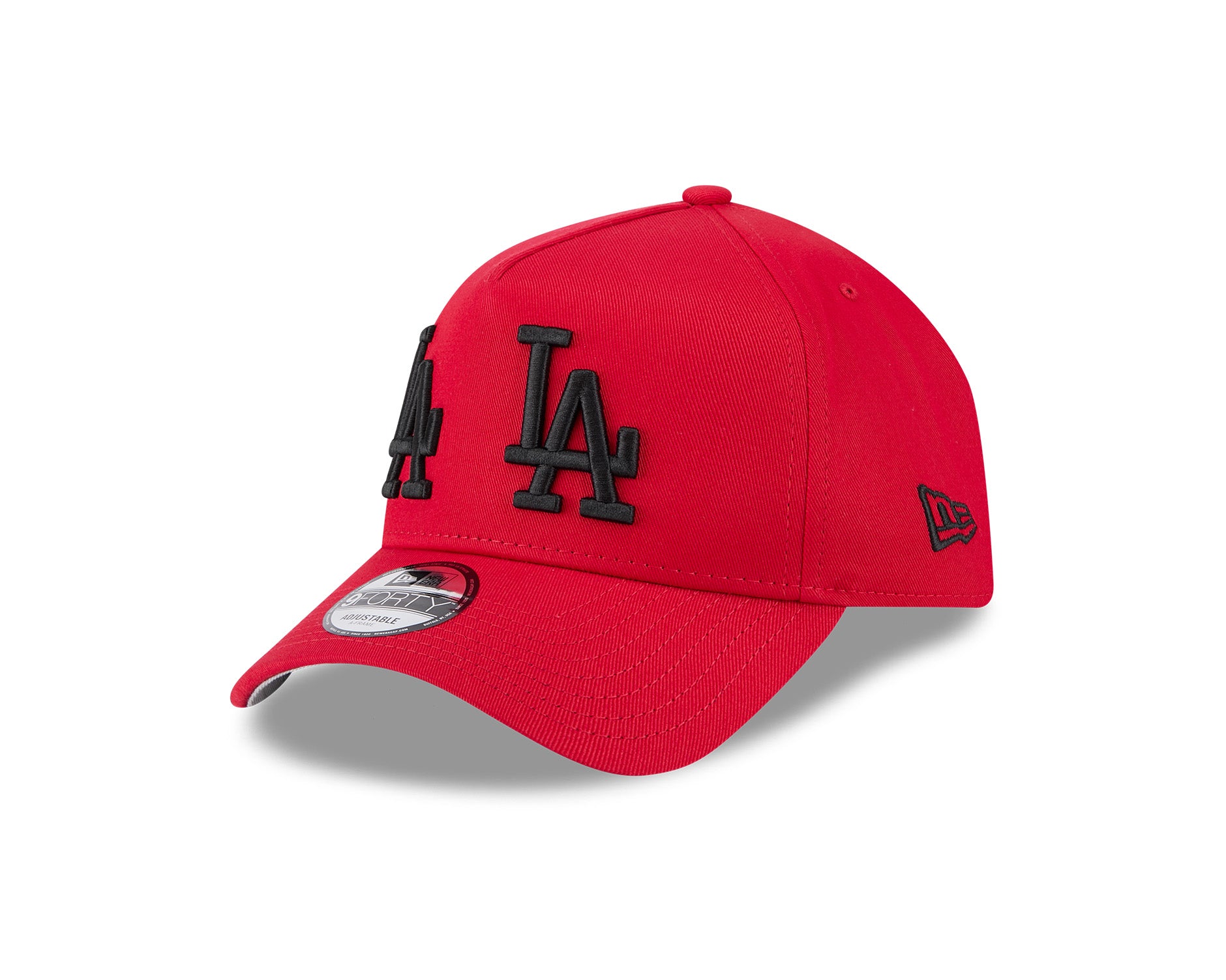 New Era 9Forty A-Frame MLB Double Logo Los Angeles Dodgers Scarlet