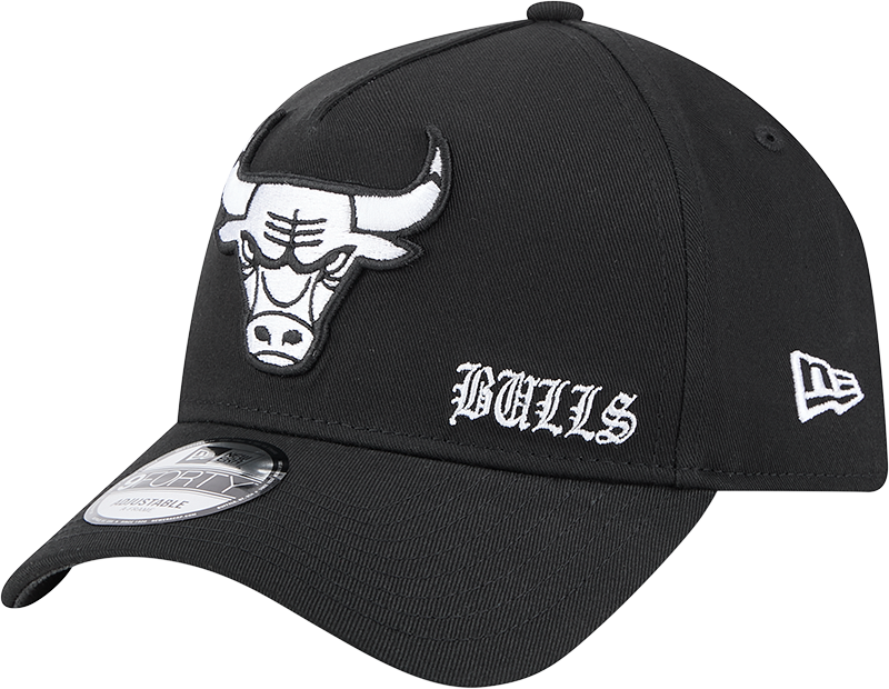 New Era 9Forty A-Frame NBA Gothic Flawless Chicago Bulls