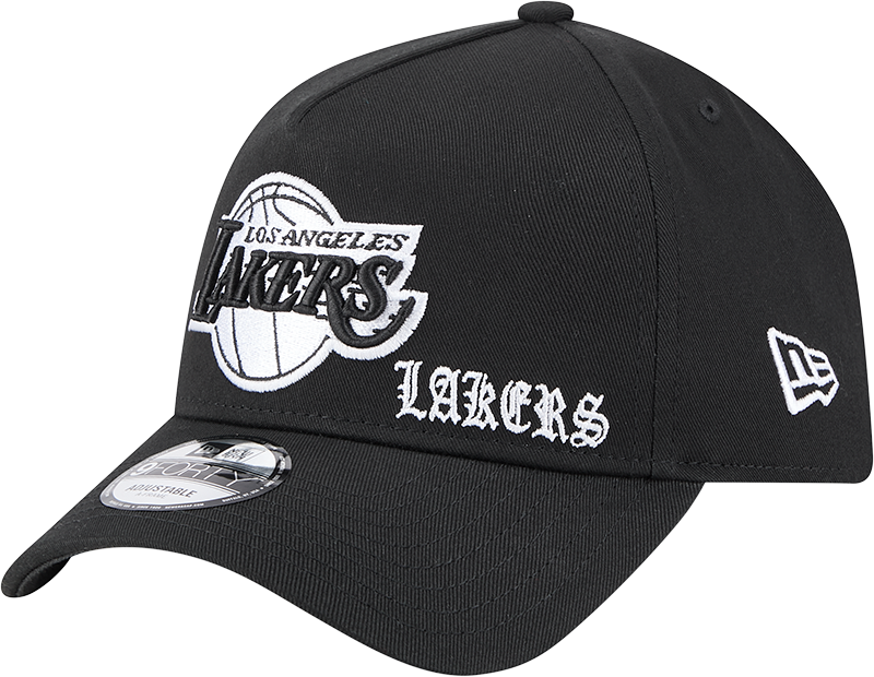 New Era 9Forty A-Frame NBA Gothic Flawless Los Angeles Lakers