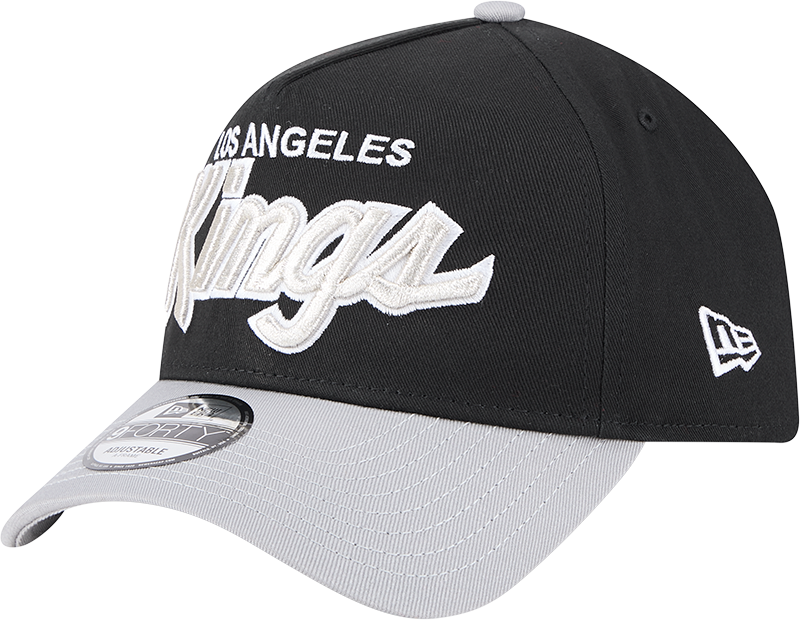 New Era 9Forty A-Frame NHL Script Los Angeles Kings Black/Grey