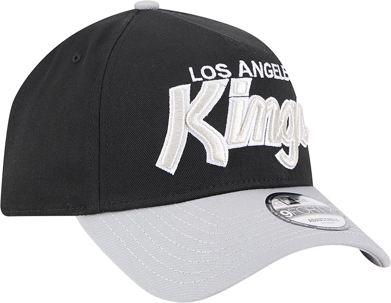 New Era 9Forty A-Frame NHL Script Los Angeles Kings Black/Grey