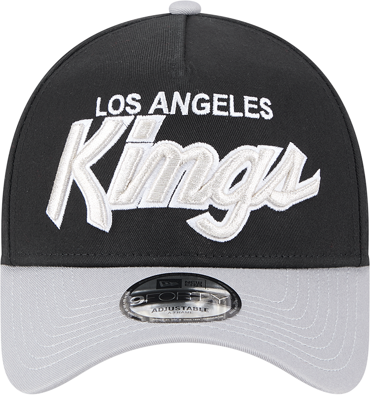 New Era 9Forty A-Frame NHL Script Los Angeles Kings Black/Grey