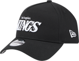 New Era 9Forty A-Frame NHL Speed Team Script Los Angeles Kings Black