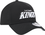 New Era 9Forty A-Frame NHL Speed Team Script Los Angeles Kings Black