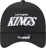 New Era 9Forty A-Frame NHL Speed Team Script Los Angeles Kings Black