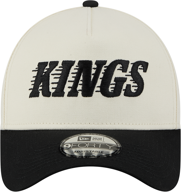New Era 9Forty A-Frame NHL Team Script Los Angeles Kings Chrome White/Black