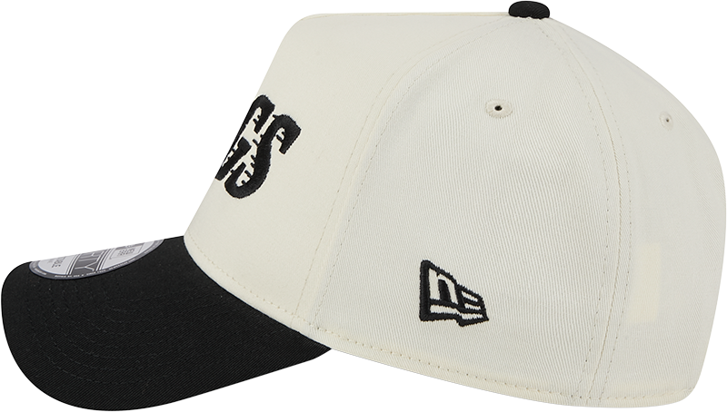 New Era 9Forty A-Frame NHL Team Script Los Angeles Kings Chrome White/Black
