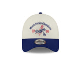 New Era 9Forty A-Frame MLB Old English World Series Los Angeles Dodgers