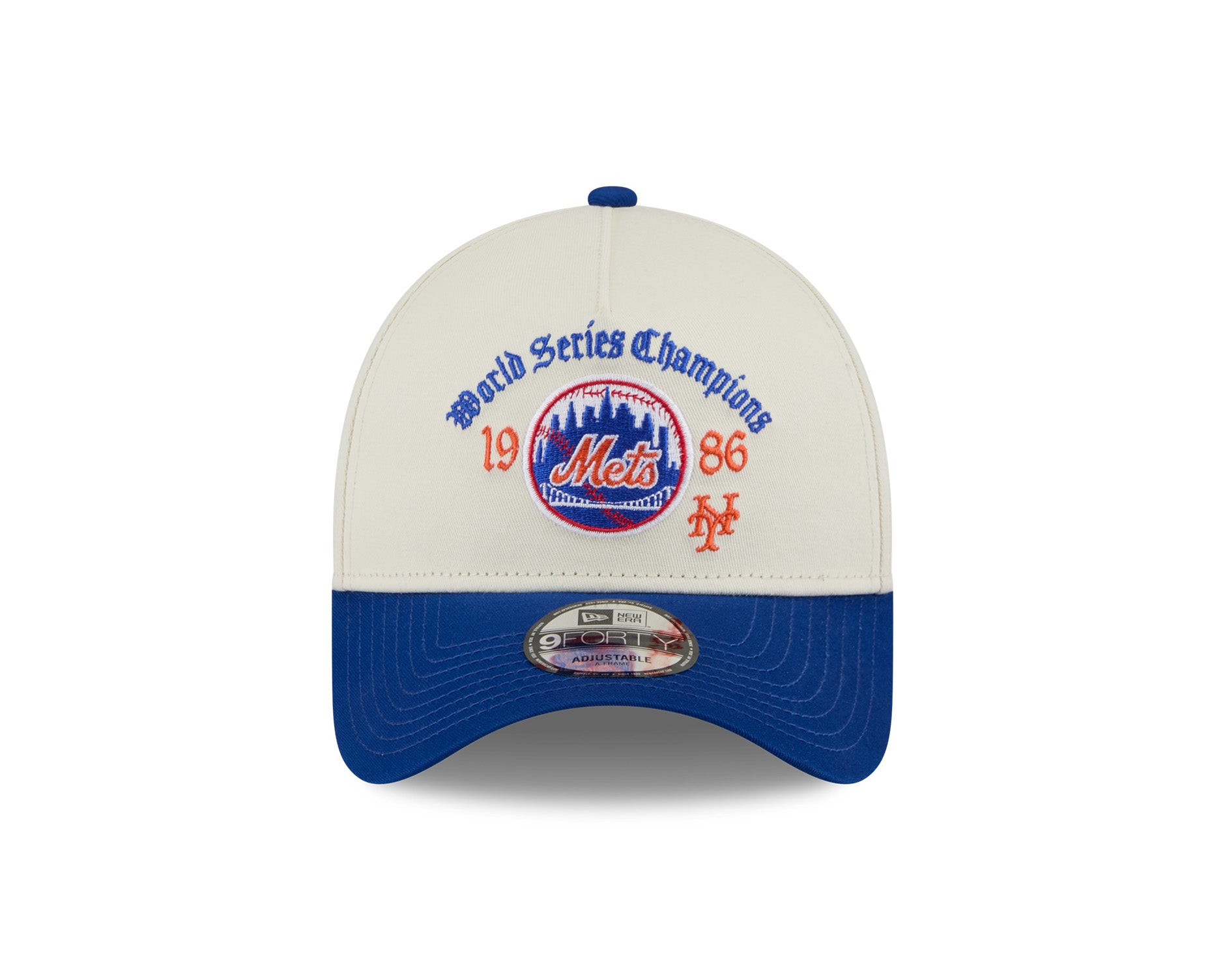 New Era 9Forty A-Frame MLB Old English World Series New York Mets