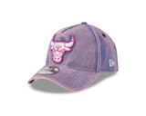 New Era 9Forty A-Frame NBA Pink Acid Denim Chicago Bulls