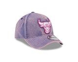 New Era 9Forty A-Frame NBA Pink Acid Denim Chicago Bulls