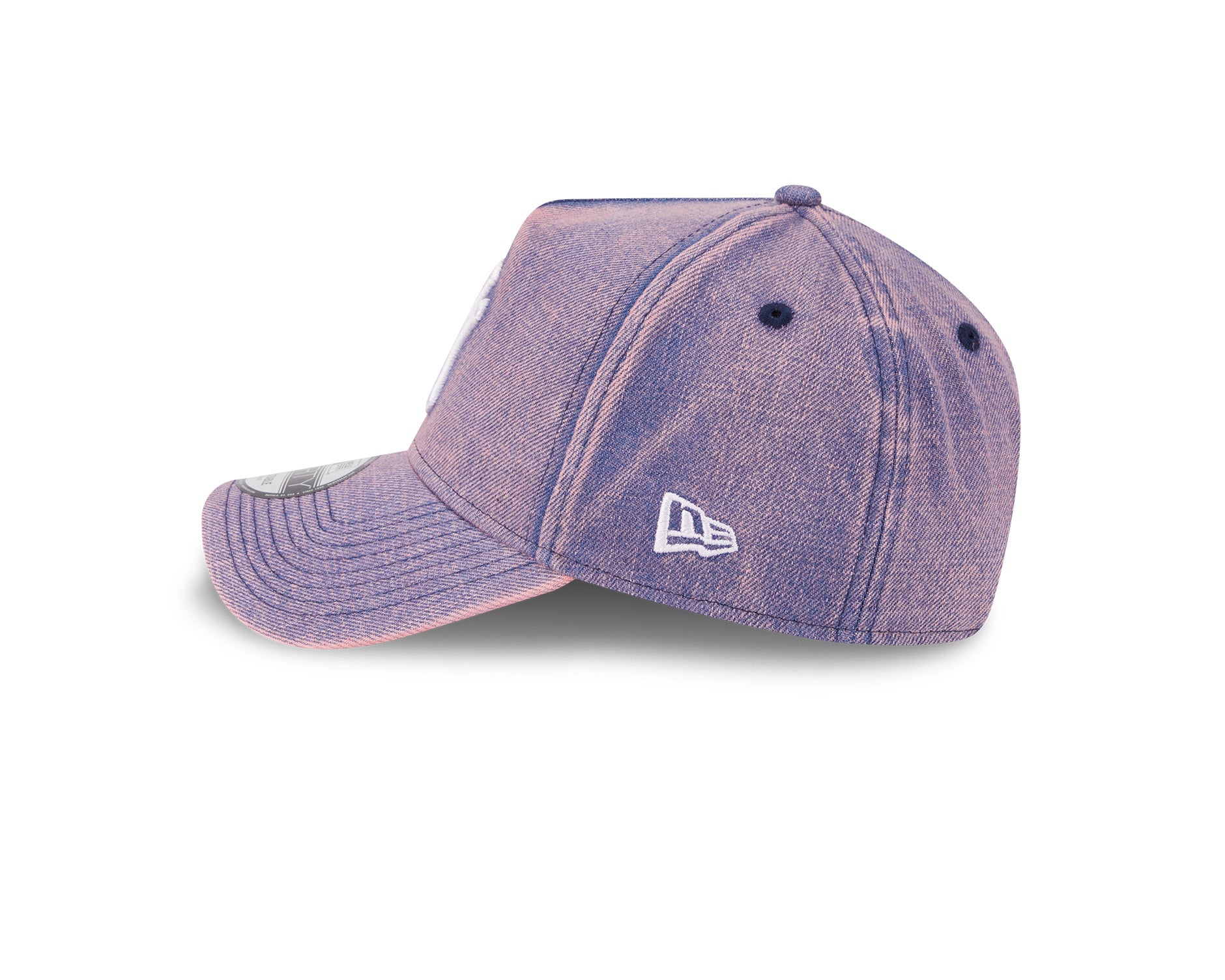 New Era 9Forty A-Frame MLB Pink Acid Denim New York Yankees