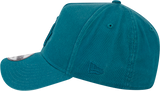 New Era 9Forty A-Frame MLB Snow Wash Los Angeles Dodgers Midnight Green