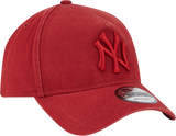 New Era 9Forty A-Frame MLB Snow Wash New York Yankees Hot Red