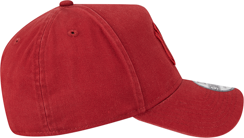 New Era 9Forty A-Frame MLB Snow Wash New York Yankees Hot Red