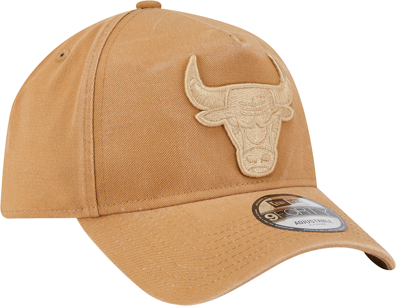 New Era 9Forty A-Frame NBA Snow Wash Chicago Bulls Wheat