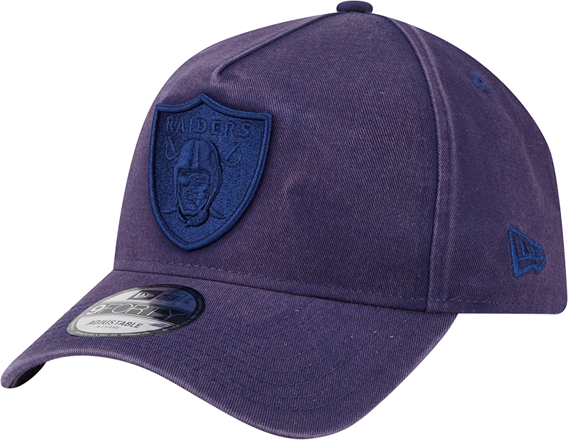 New Era 9Forty A-Frame NFL Snow Wash Las Vegas Raiders Navy