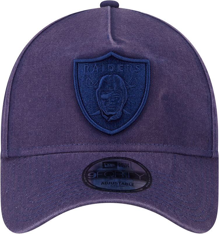 New Era 9Forty A-Frame NFL Snow Wash Las Vegas Raiders Navy