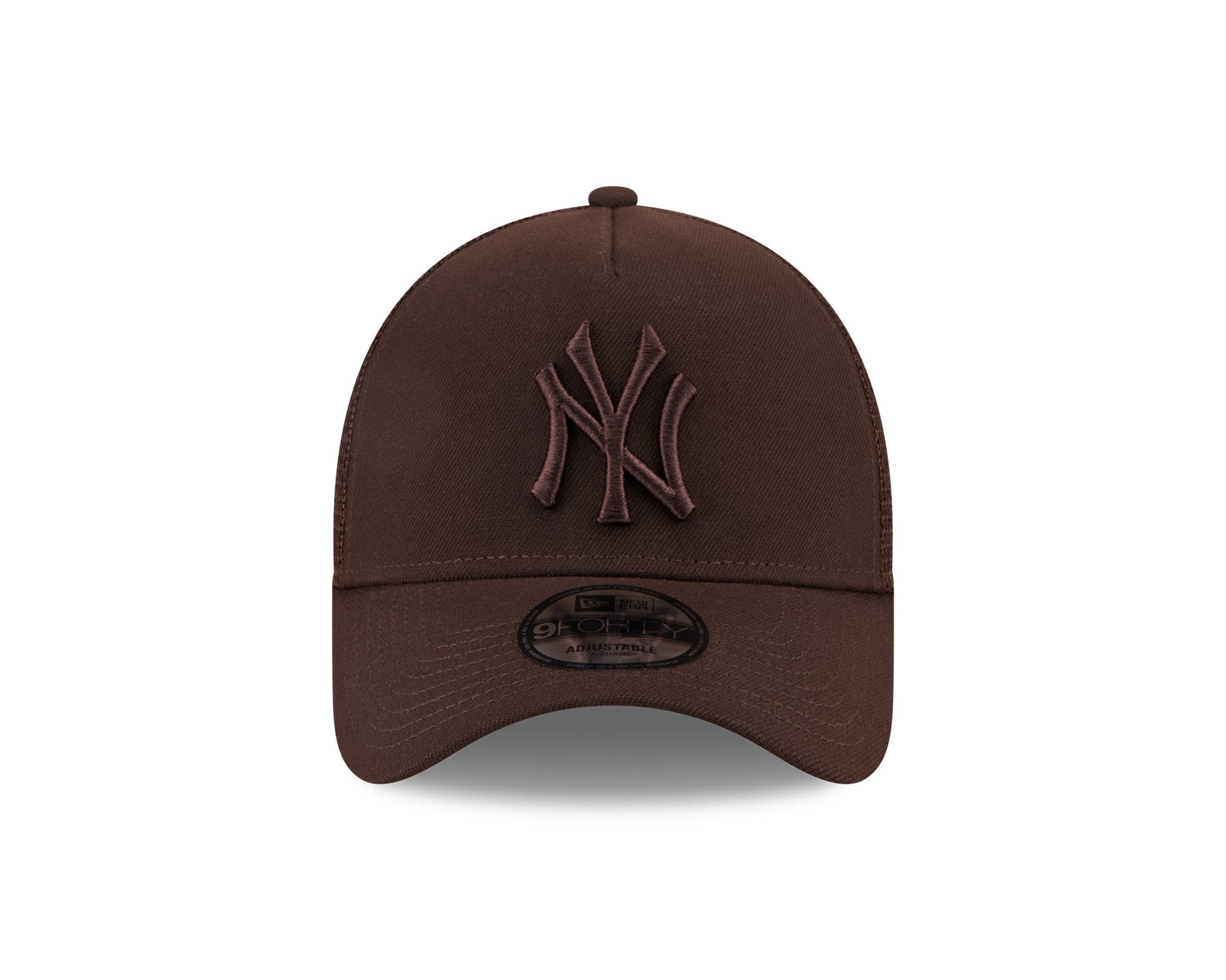New Era 9Forty A-Frame Trucker MLB Burnt Wood New York Yankees