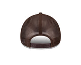 New Era 9Forty A-Frame Trucker NBA Burnt Wood Boston Celtics