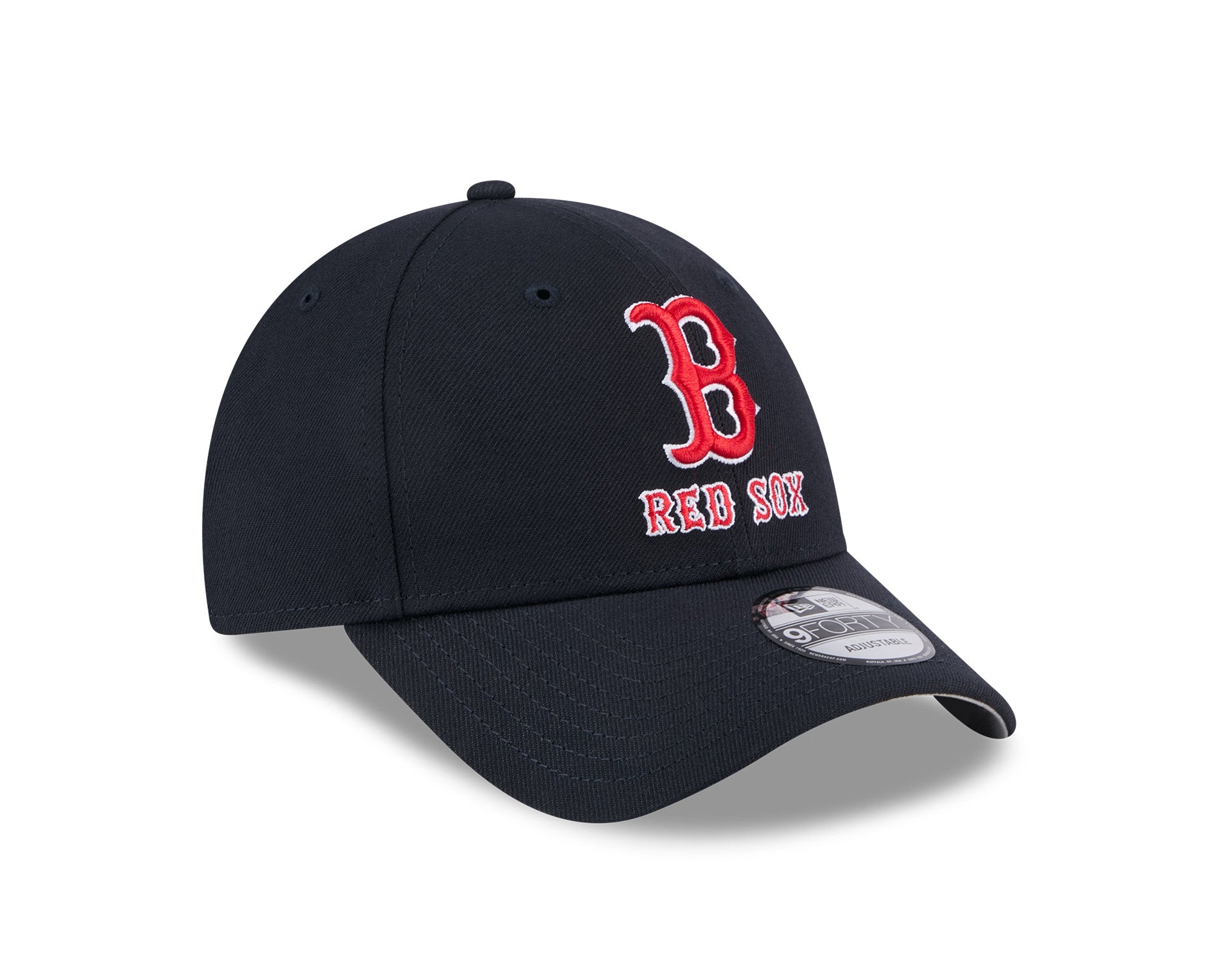 New Era 9Forty MLB Logo Stack Boston Red Sox Navy
