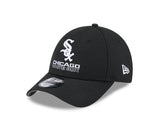 New Era 9Forty MLB Logo Stack Chicago White Sox Black