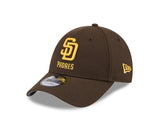 New Era 9Forty MLB Logo Stack San Diego Padres Brown