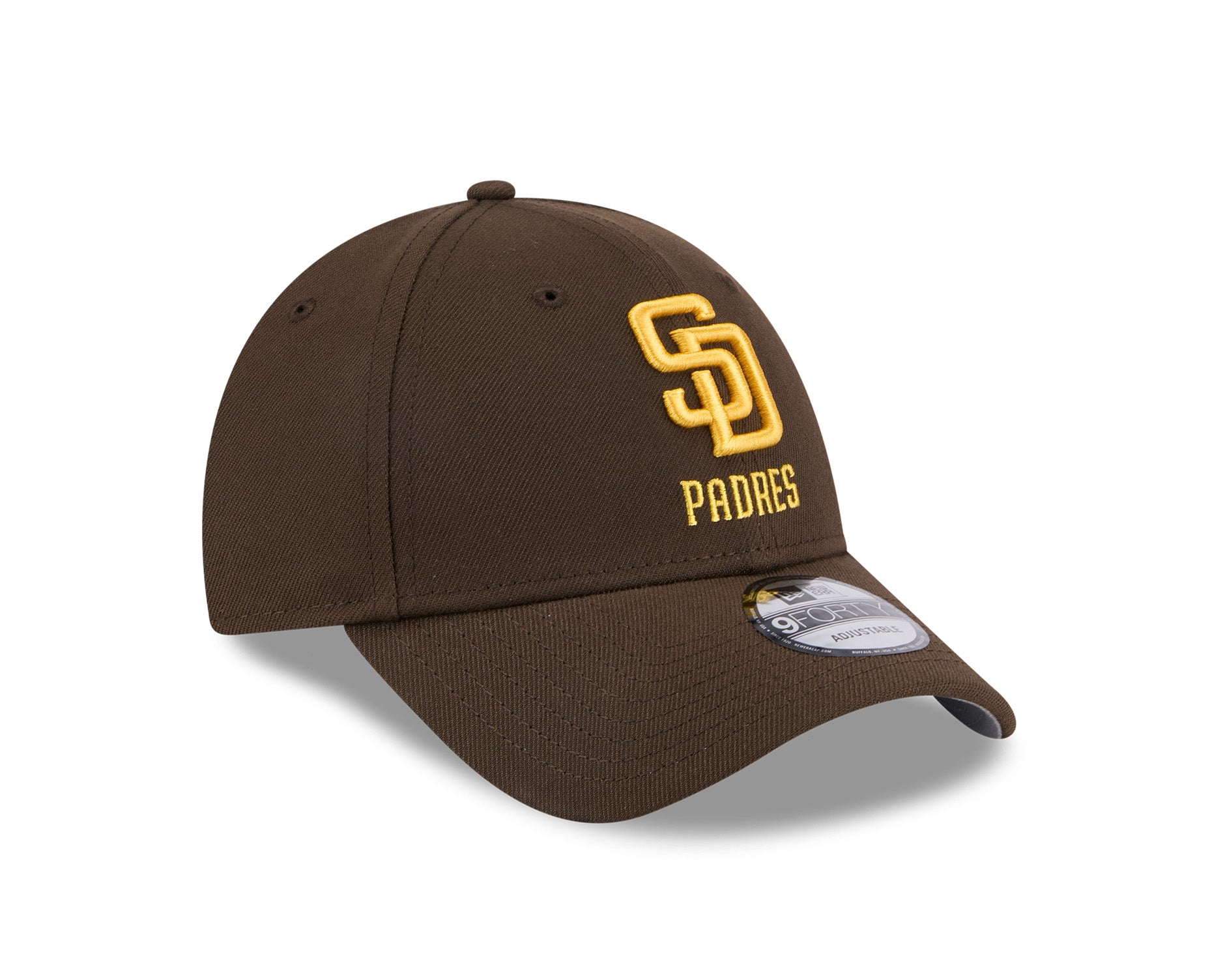New Era 9Forty MLB Logo Stack San Diego Padres Brown
