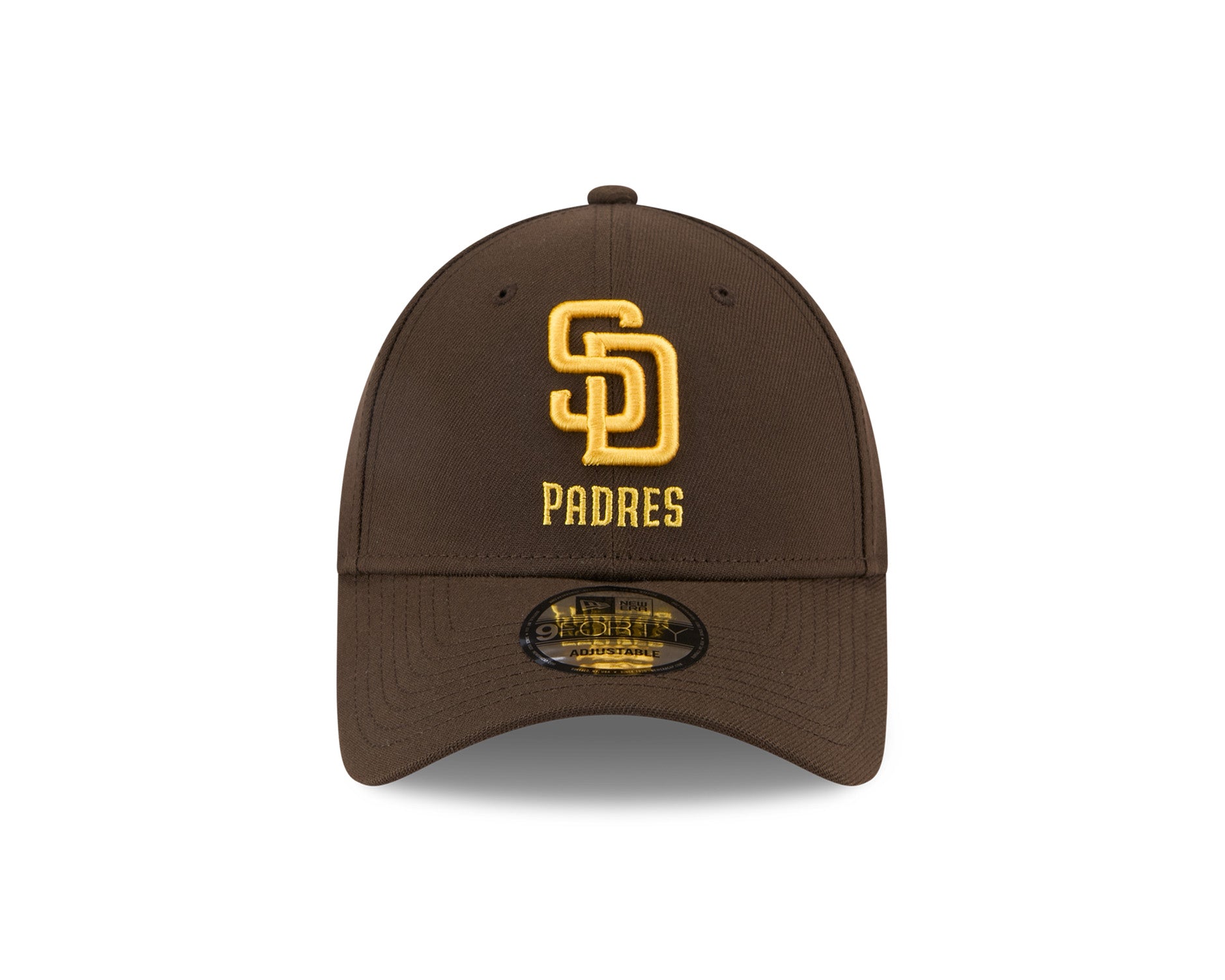 New Era 9Forty MLB Logo Stack San Diego Padres Brown