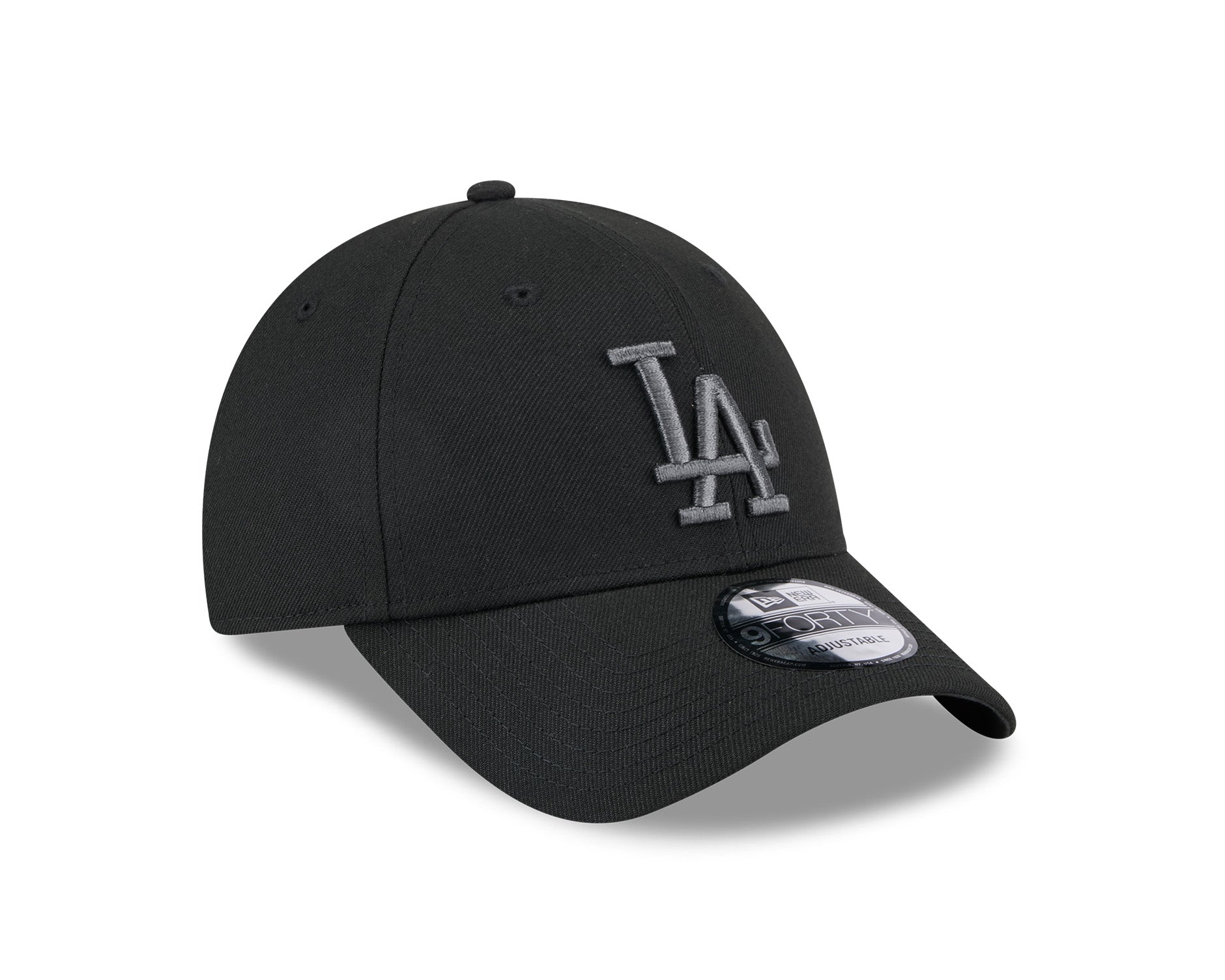 New Era 9Forty MLB Black Metallic Los Angeles Dodgers