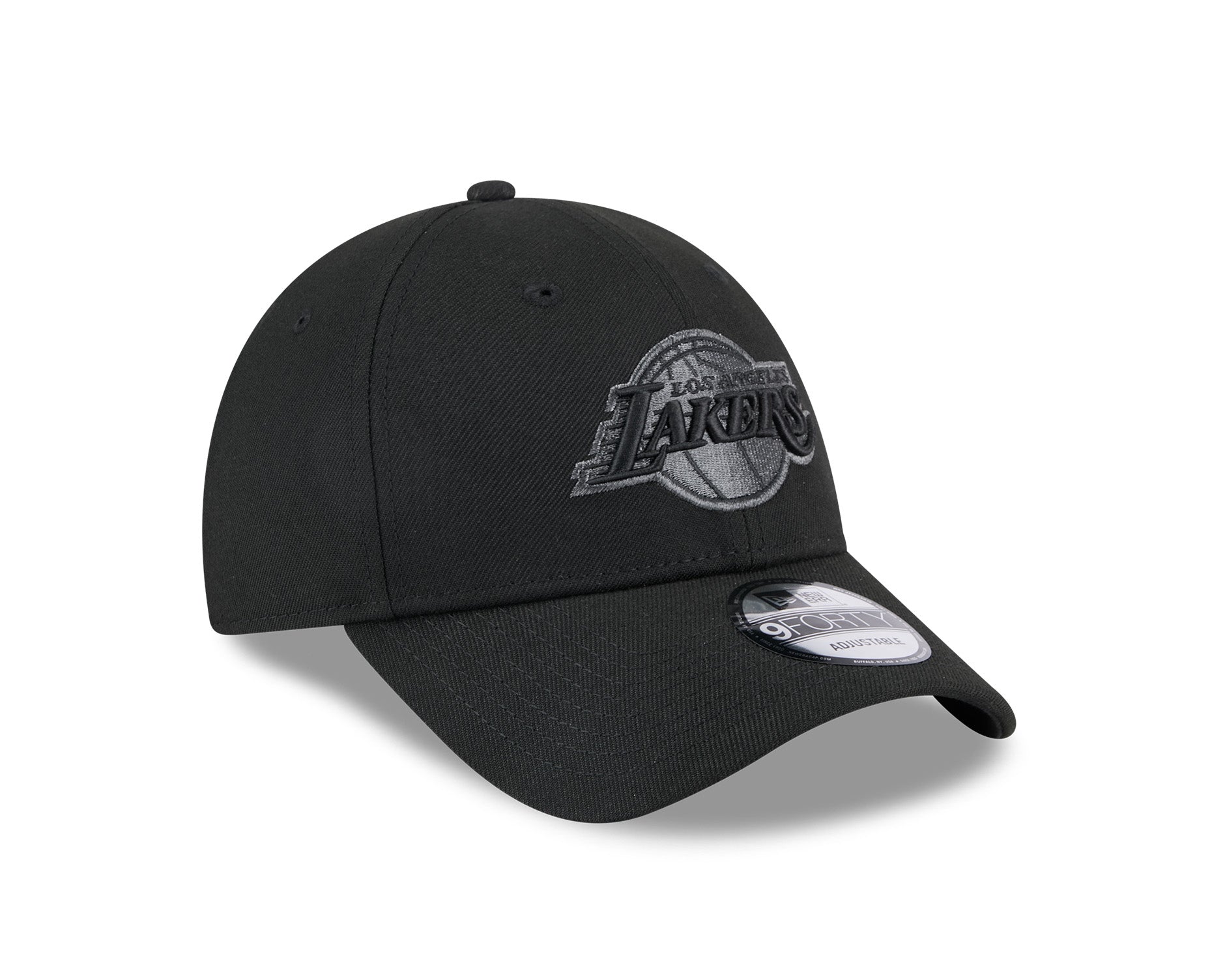 New Era 9Forty NBA Black Metallic Los Angeles Lakers