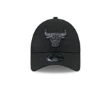 New Era 9Forty NBA Black Metallic Chicago Bulls