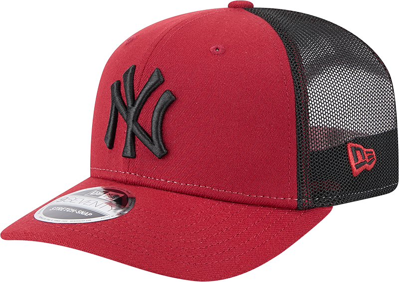 New Era 9Seventy Trucker MLB Seasonal Tonal New York Yankees Hot Red