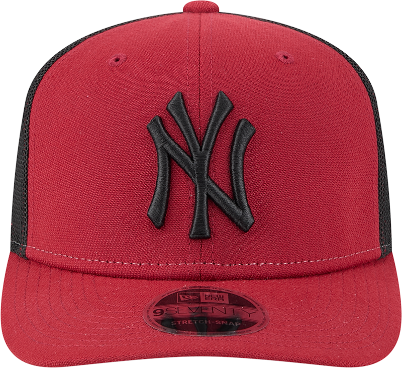 New Era 9Seventy Trucker MLB Seasonal Tonal New York Yankees Hot Red