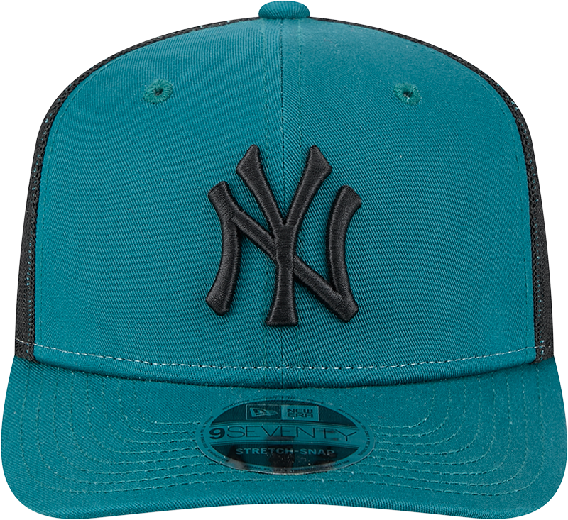 New Era 9Seventy Trucker MLB Seasonal Tonal New York Yankees Midnight Green