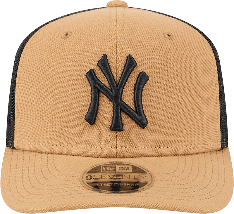 New Era 9Seventy Trucker MLB Seasonal Tonal New York Yankees Wheat