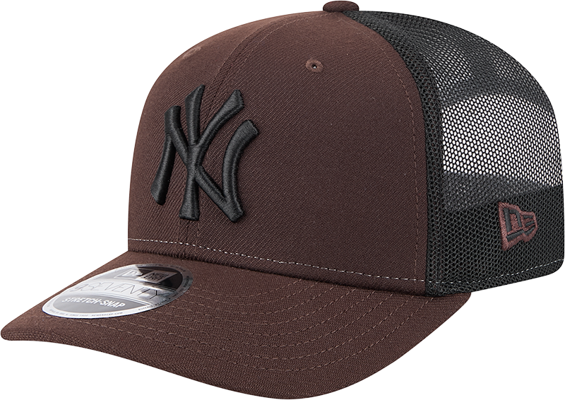 New Era 9Seventy Trucker MLB Seasonal Tonal New York Yankees Burnt Wood