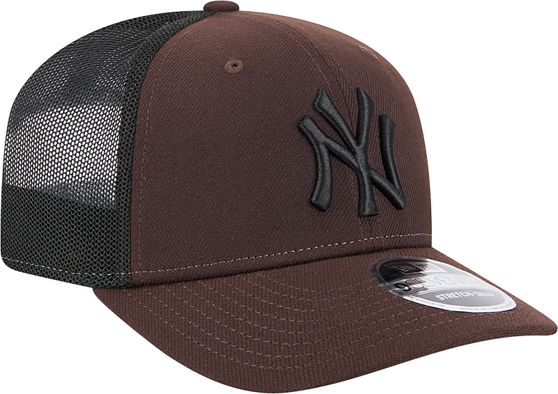 New Era 9Seventy Trucker MLB Seasonal Tonal New York Yankees Burnt Wood