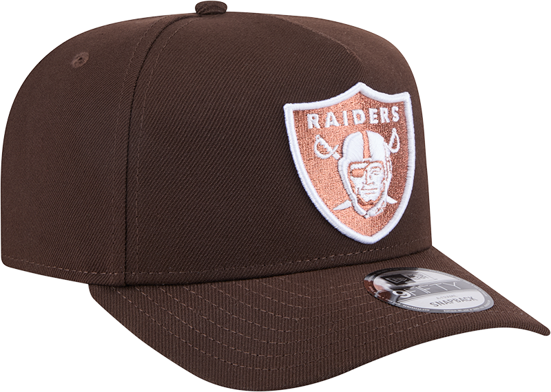 New Era 9Fifty A-Frame NFL Burnt Wood Las Vegas Raiders