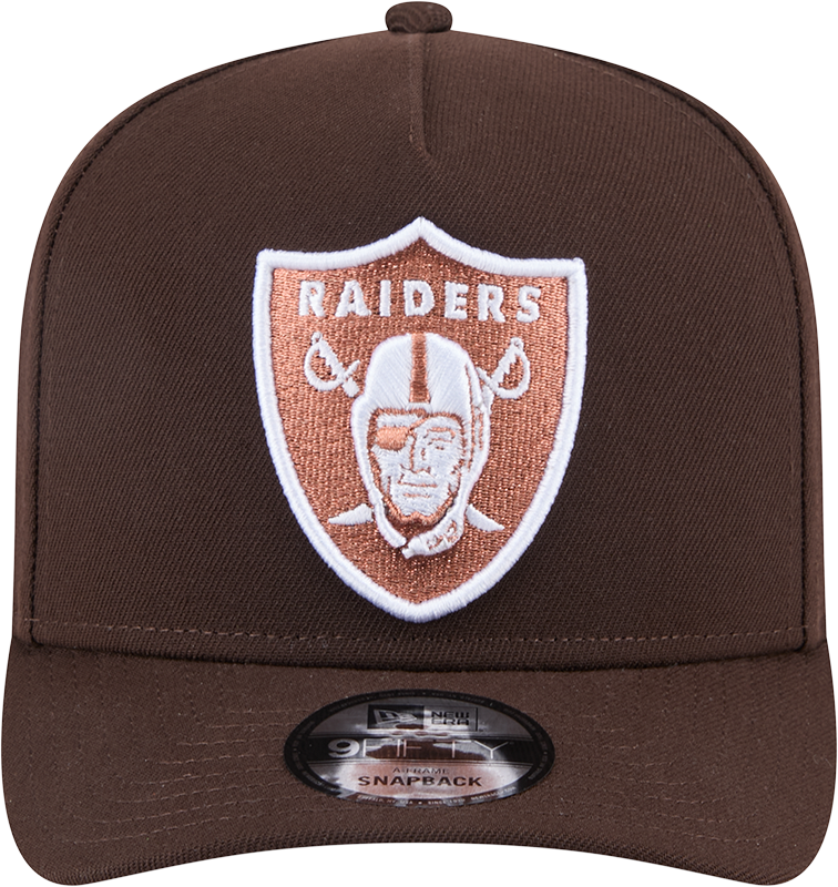 New Era 9Fifty A-Frame NFL Burnt Wood Las Vegas Raiders