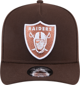 New Era 9Fifty A-Frame NFL Burnt Wood Las Vegas Raiders