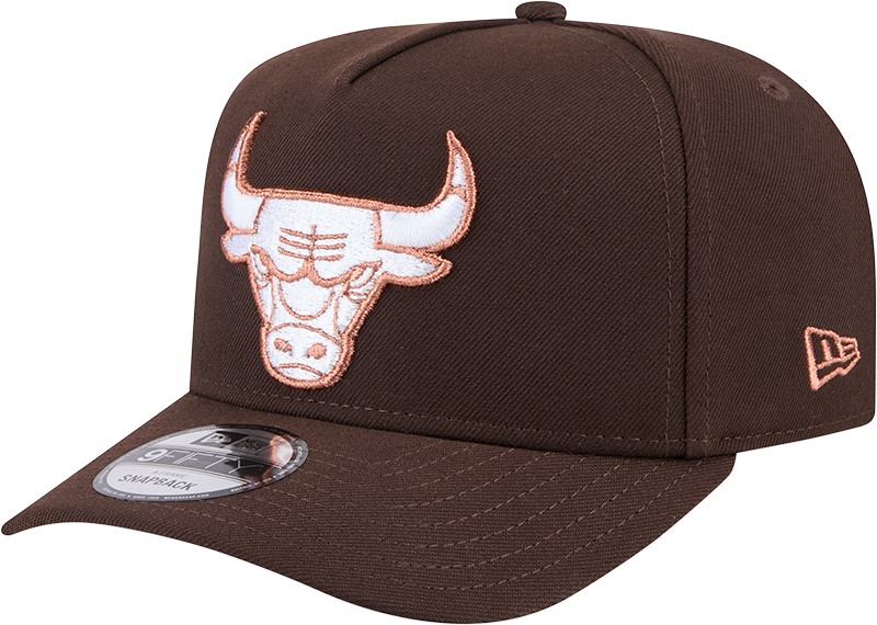 New Era 9Fifty A-Frame NBA Burnt Wood Chicago Bulls