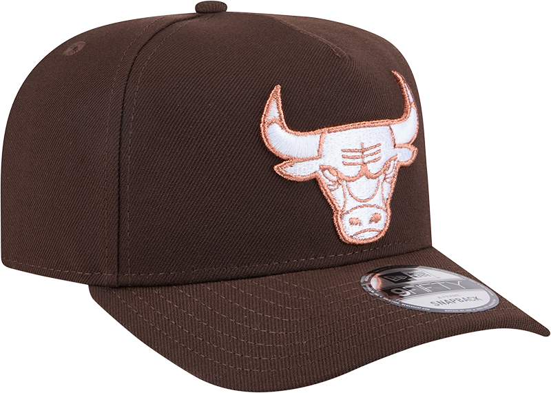New Era 9Fifty A-Frame NBA Burnt Wood Chicago Bulls