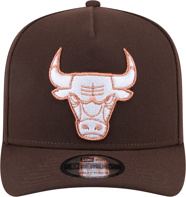 New Era 9Fifty A-Frame NBA Burnt Wood Chicago Bulls