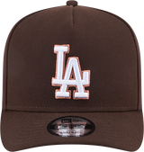 New Era 9Fifty A-Frame MLB Burnt Wood Los Angeles Dodgers