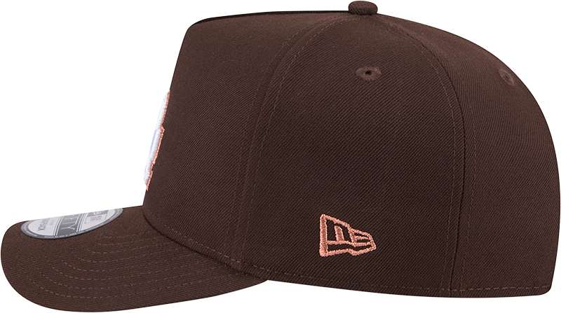 New Era 9Fifty A-Frame MLB Burnt Wood Los Angeles Dodgers